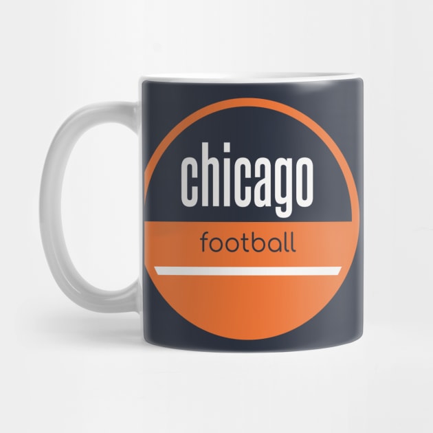 chicago bears football by BVHstudio